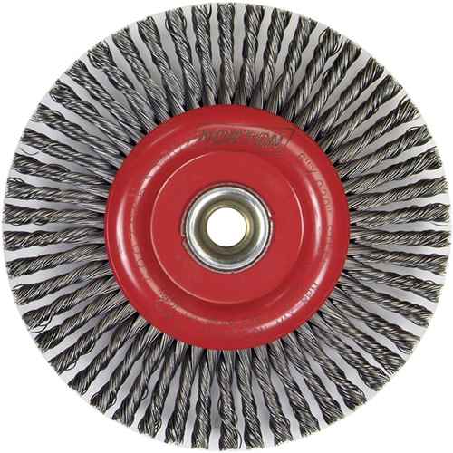 [NZ807] Brosse à fils noués pour cordons de soudure pour meuleuse angulaire (NZ807)