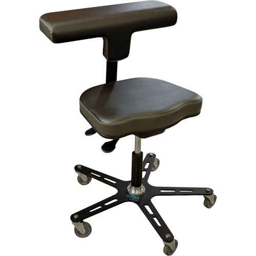 Dossier de soudage avec accoudoir pour chaise industrielle Vega (OR589)