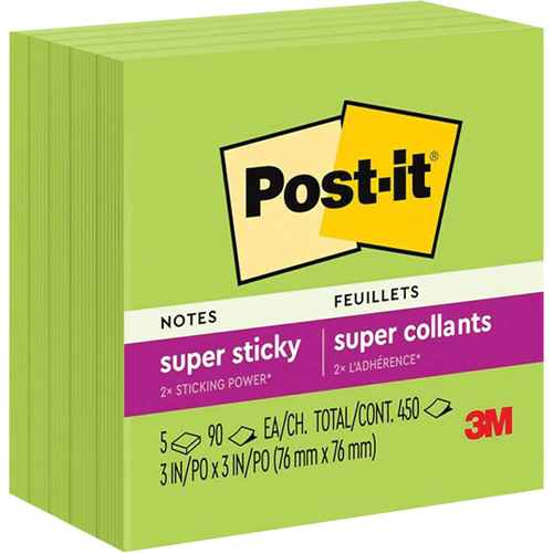 [OR595] Super blocs-notes autocollantes Post-it(MD) (OR595)