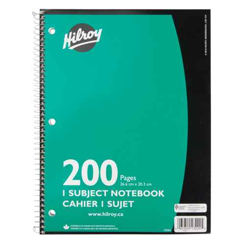 [OTF621] 1 Subject Spiral Notebook (OTF621)