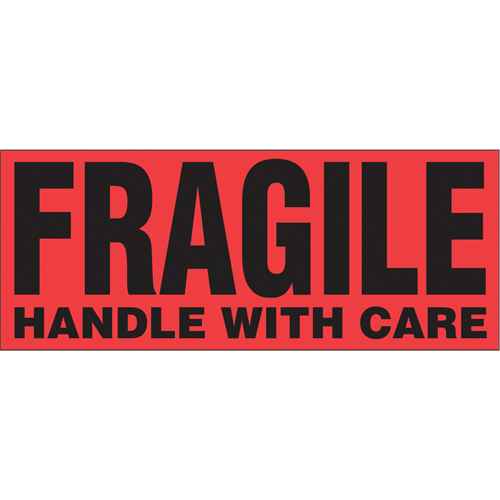 [PB419] Étiquettes pour traitement spécial «Fragile Handle with Care» (PB419)