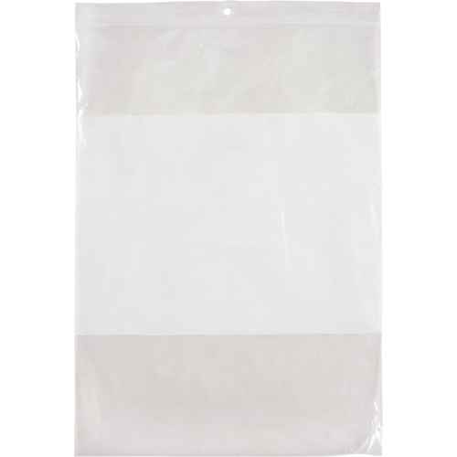 [PF951] Sacs en poly avec espace inscriptible blanc (PF951)
