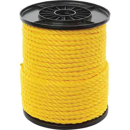[PG728] 3/8" Yellow Twisted 3-Strand Rope (PG728)