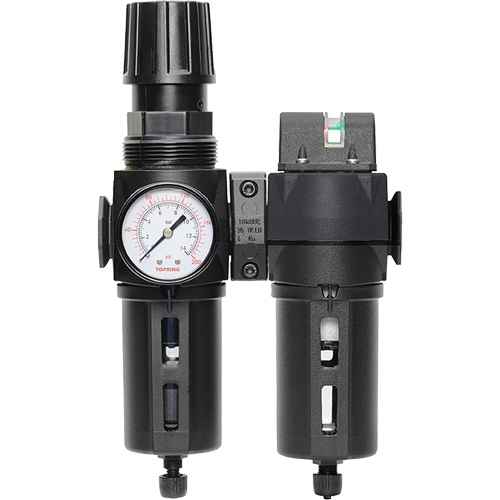 [PUN074] Filtre/régulateur + filtre coalescent drain manuel avec bol standard Modulair 300 (PUN074)