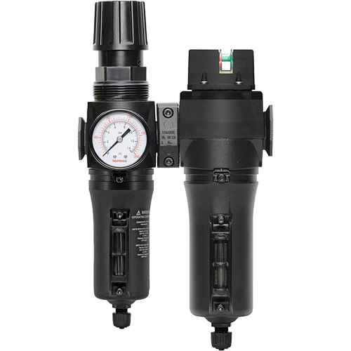 Manual Drain Filter, Regulator & Coalescing Filter with Metal Bowl Modulair 300 (PUN076)