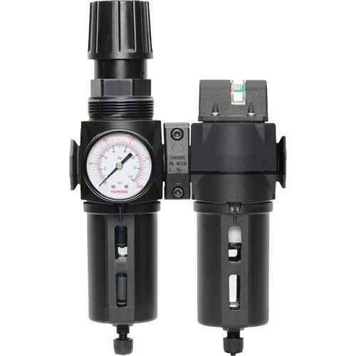 [PUN227] Filtre/détendeur & filtre coalescent Modulair 300 avec bol standard & drain manuel (PUN227)
