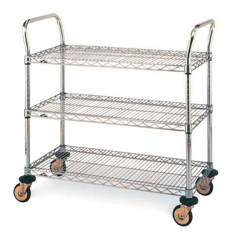 [RG442] Standard-Duty Utility Cart With Wire Shelves (RG442)
