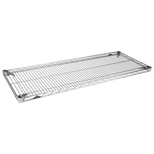 [RH005] ETAGERE AJUSTABLE,SUPERERECTA,18"X48",CHROME (RH005)