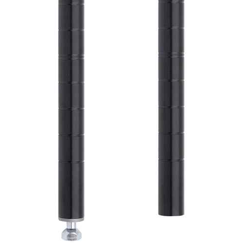 [RH292] MONTANT ETAGERE STYLISEE14 1/2"H,NOIR (RH292)