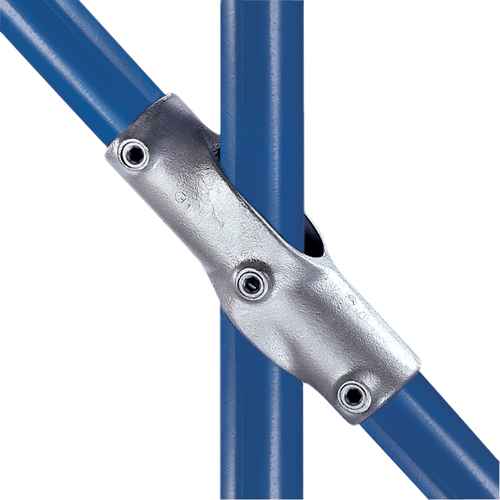 [RK636] Raccords galvanisés - Croix ajustables à 2 manchons (RK636)
