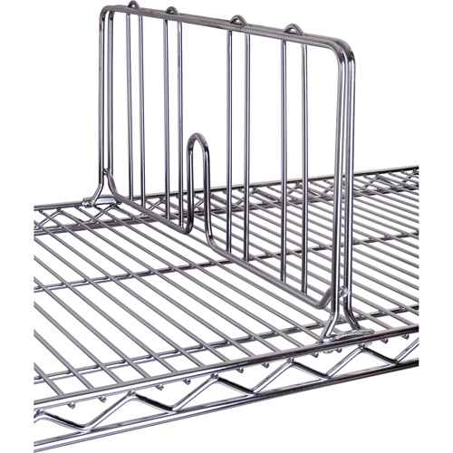 [RL051] Diviseur pour étagère en treillis chromaté (RL051)