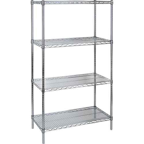[RL907] Heavy-Duty Chromate Wire Shelving (RL907)