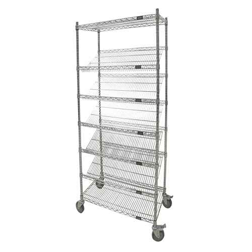[RN598] Slanted Shelf Cart (RN598)