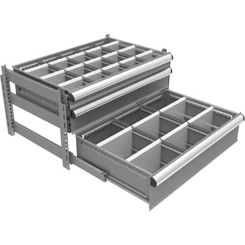 [RN736] Cabinet d'entreposage à tiroirs intégré Interlok (RN736)