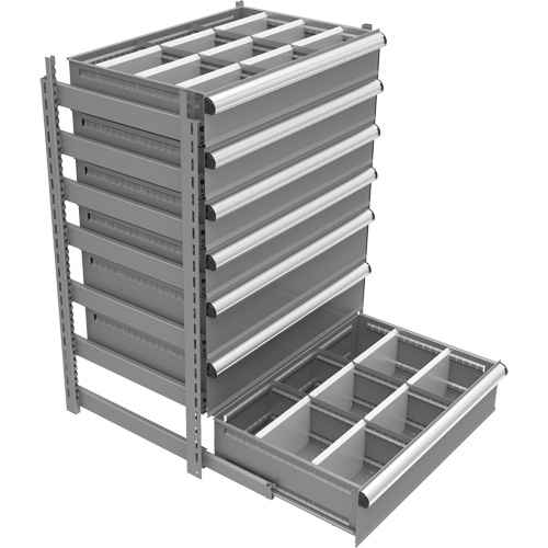 [RN753] Cabinet d'entreposage à tiroirs intégré Interlok (RN753)
