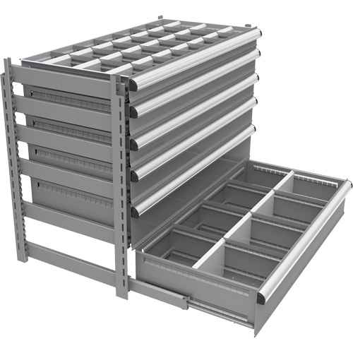 [RN757] Cabinet d'entreposage à tiroirs intégré Interlok (RN757)