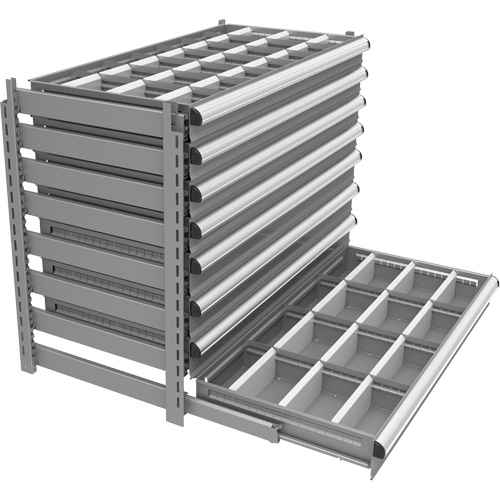 [RN758] Cabinet d'entreposage à tiroirs intégré Interlok (RN758)