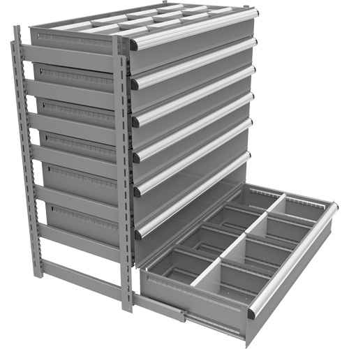 [RN760] Cabinet d'entreposage à tiroirs intégré Interlok (RN760)
