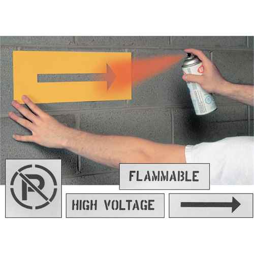 [SA985] Safety Sign Stencils (SA985)