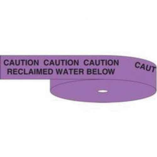 [SAA434] Ruban d'avertissement de danger souterrain «Buried Reclaimed Water Line» Identoline(MD) (SAA434)