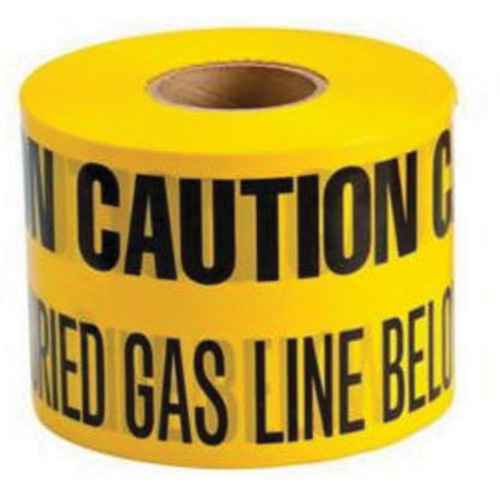 [SAB527] Ruban d'avertissement de danger souterrain «Burried Gas Line» Identoline(MD) (SAB527)