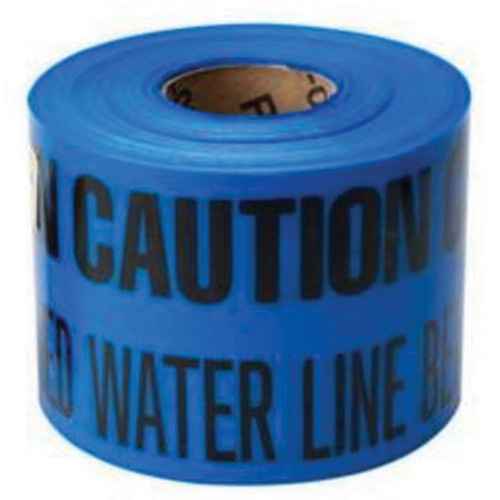 [SAB531] Ruban d'avertissement de danger souterrain «Buried Water Line» Identoline(MD) (SAB531)