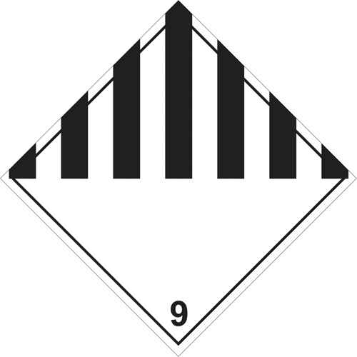 [SAC189] Plaque-étiquette TMD divers dangers (SAC189)