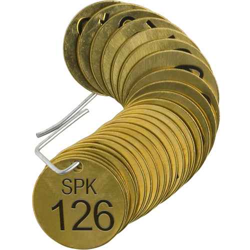 [SAC227] Étiquettes numérotées pour vannes «SPK» (SAC227)