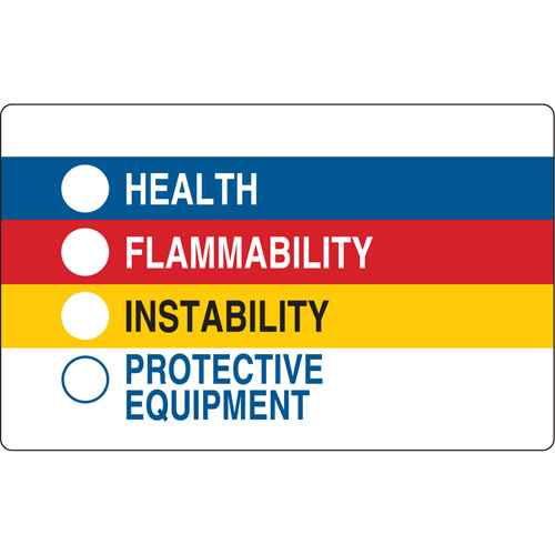 [SAC419] Étiquettes à auto-pelliculage « Protective Equipment » (SAC419)
