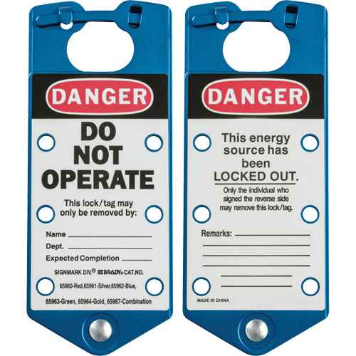 [SAC649] Labeled Lockout Hasps (SAC649)