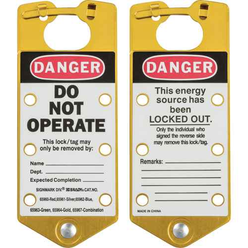 [SAC653] Labeled Lockout Hasps (SAC653)