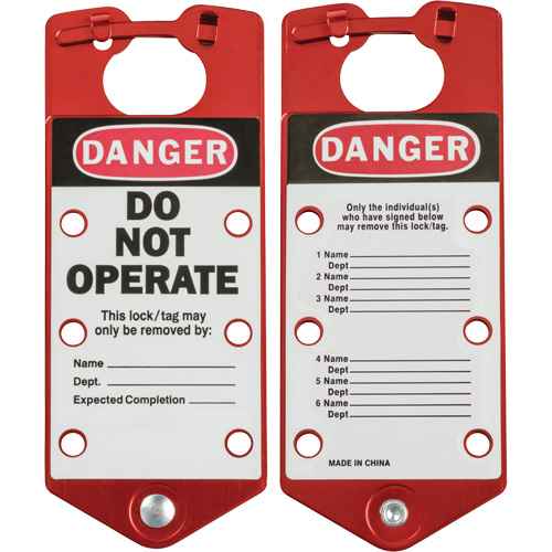[SAC659] Labeled Lockout Hasps (SAC659)