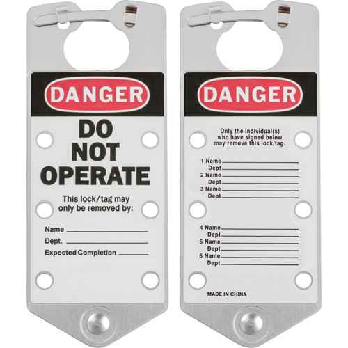 [SAC661] Labeled Lockout Hasps (SAC661)
