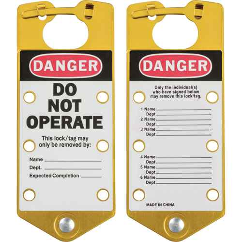 [SAC667] Labeled Lockout Hasps (SAC667)