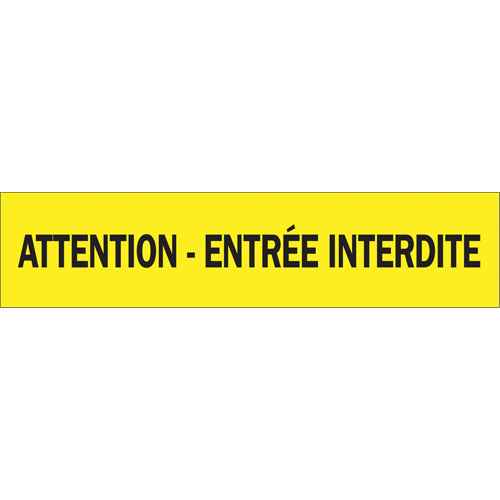 [SAD001] "Attention - Entrée Interdite" Barricade Tape (SAD001)