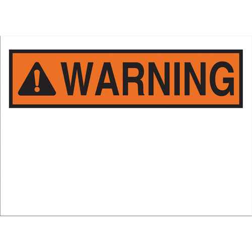 [SAD239] "Warning" Sign (SAD239)