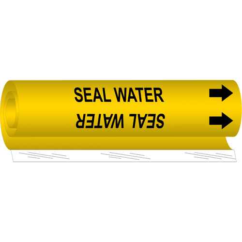 [SAF389] "Seal Water" Pipe Marker (SAF389)