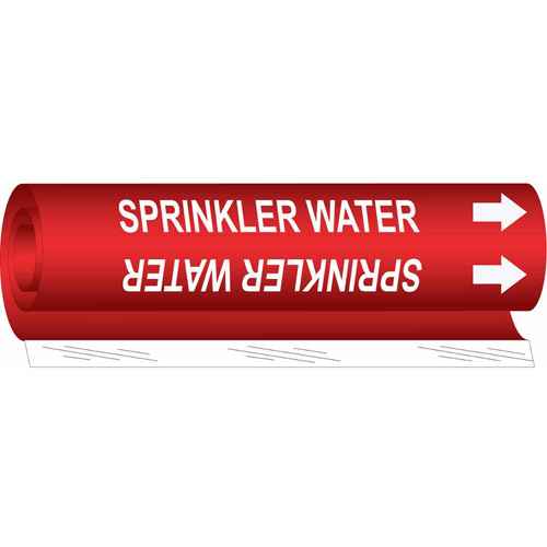 [SAF420] "Sprinkler Water" Pipe Marker (SAF420)