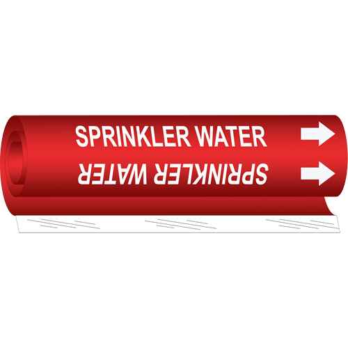 [SAF421] "Sprinkler Water" Pipe Marker (SAF421)