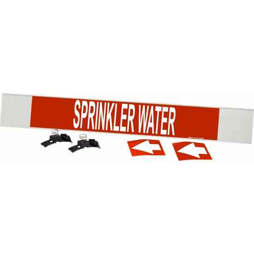 [SAF423] "Sprinkler Water" Pipe Marker (SAF423)
