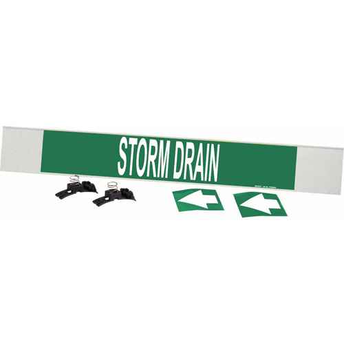 [SAF439] "Storm Drain" Pipe Marker (SAF439)