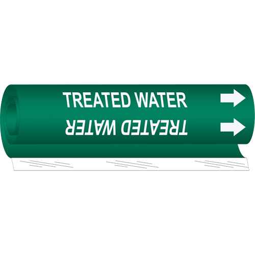 [SAF462] "Treated Water" Pipe Marker (SAF462)