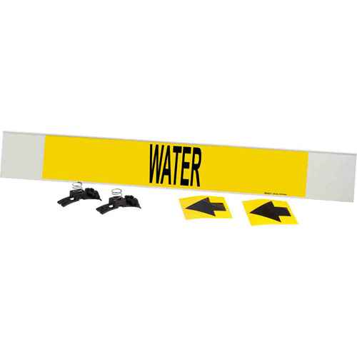 [SAF511] "Water" Pipe Marker (SAF511)
