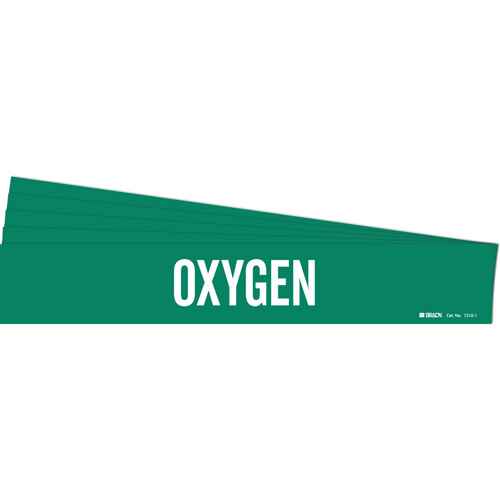 "Oxygen" Pipe Marker (SAF628)