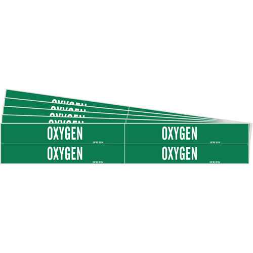 [SAF630] "Oxygen" Pipe Marker (SAF630)