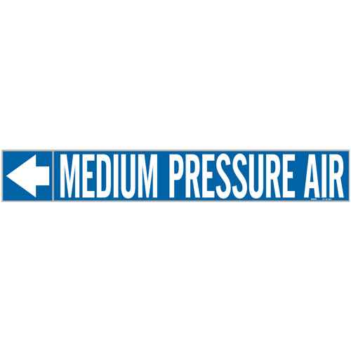 [SAF680] "Medium Pressure Air" Pipe Markers (SAF680)