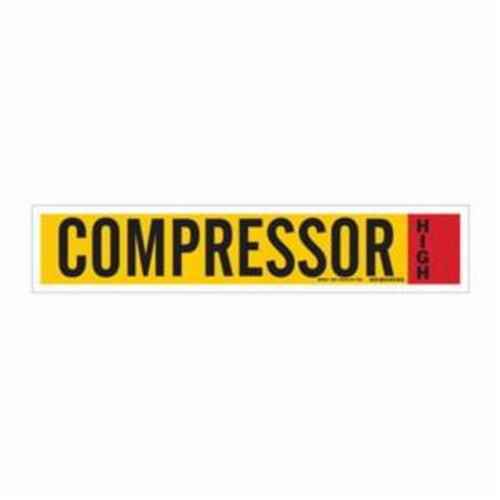 [SAF724] Marqueur pour tuyau «Compressor» pour ammoniac (IIAR) (SAF724)