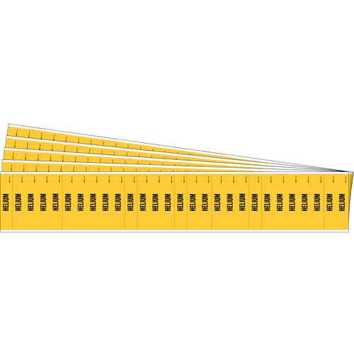 [SAF766] "Helium" Semi-Conductor & Chemical Pipe Markers (SAF766)