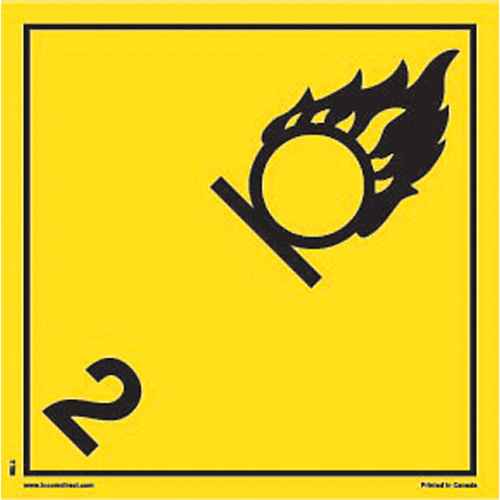 [SAG859] Oxidizing Gases TDG Shipping Labels (SAG859)