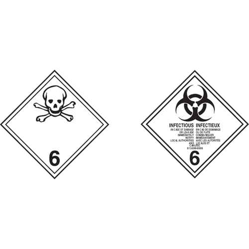 [SAG872] TDG Shipping Labels (SAG872)
